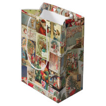 Antieke kerstkaarten patroon