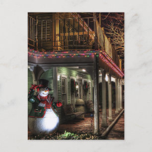antieke kerstprentbriefkaart briefkaart