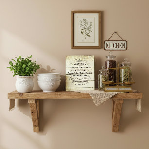 Antieke Keuken Fotoplaat