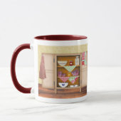 Antieke Keuken Kast Mok (Links)