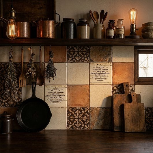 Antieke Keuken Tegeltje