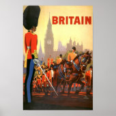 Antieke King's British Royal Guard Groot-Brittanni Poster (Voorkant)