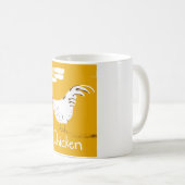 Antieke Kip Koffiemok (Voorkant rechts)