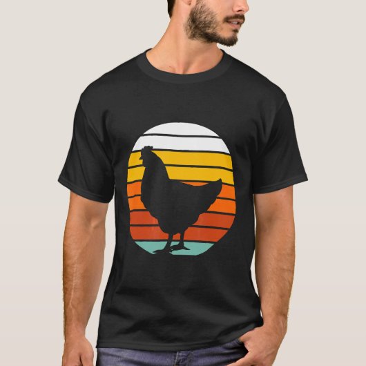 Antieke Kippenboer T-shirt (Voorkant)