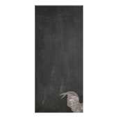 Antieke kippenboerderij  reclamekaart (Achterkant)