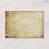 Antieke Klassiek Visitekaartje (Achterkant)