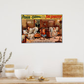Antieke Klucht Theater Poster (Keuken)