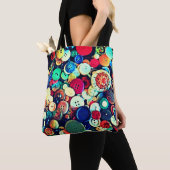 Antieke Knopen Tote Bag (Dichtbij)