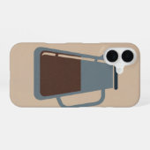 Antieke koelbrouwkan iPhone 16 hoesje (Achterkant horizontaal)