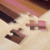 Antieke koffiemachine Latte Aquarel Legpuzzel (Zijkant)