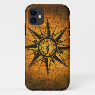 Antieke kompasroos Case-Mate iPhone case