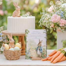 Antieke Konijnentuin Baby Shower Spel