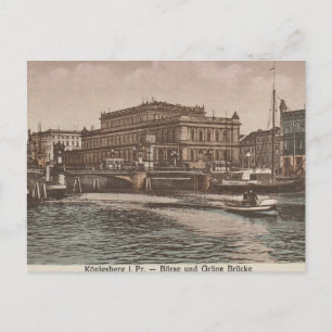 Antieke Koningsberg/Kaliningrad Ansichtkaart Briefkaart