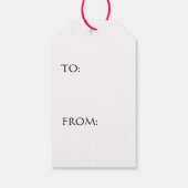 ANTIEKE KRANS Cadeaubijslage Cadeaulabel (Achterkant)