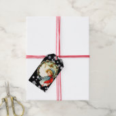 ANTIEKE KRANS Cadeaubijslage Cadeaulabel (Met Touw)
