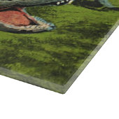 Antieke Krokodillen, Zeedieren Reptielen Dieren Snijplank (Hoek)