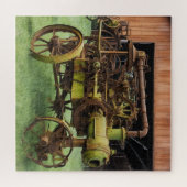 Antieke Landbouwmachines  Legpuzzel (Horizontaal)