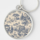 antieke lavendel patroon sleutelhanger (Voorkant)