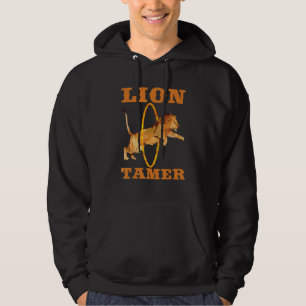 Antieke Leeuwentemmer Retro Kermis Thema Circus St Hoodie