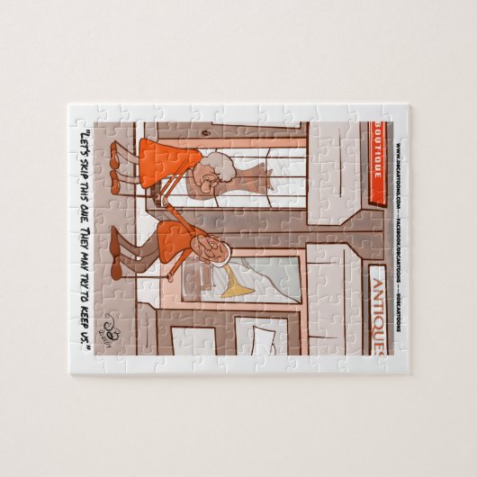 Antieke Legpuzzel (Horizontaal)