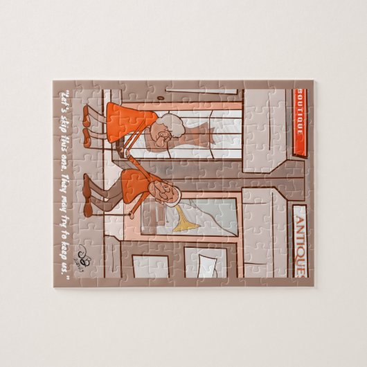 Antieke Legpuzzel (Horizontaal)