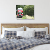 Antieke Leyland Bus Canvas Afdruk (Insitu (Slaapkamer))
