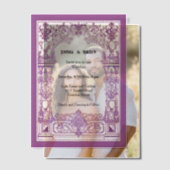 Antieke lijst Uitnodiging (Offset (Koppel))