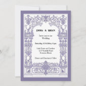 Antieke lijst Uitnodiging (Voorkant)