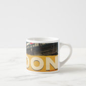 Antieke Londense Poster Espresso Kop (Rechts)