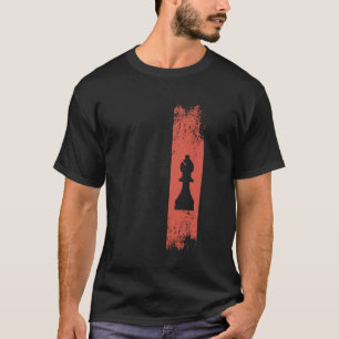 Antieke Loper Schaakstuk Schaakliefhebber T-shirt