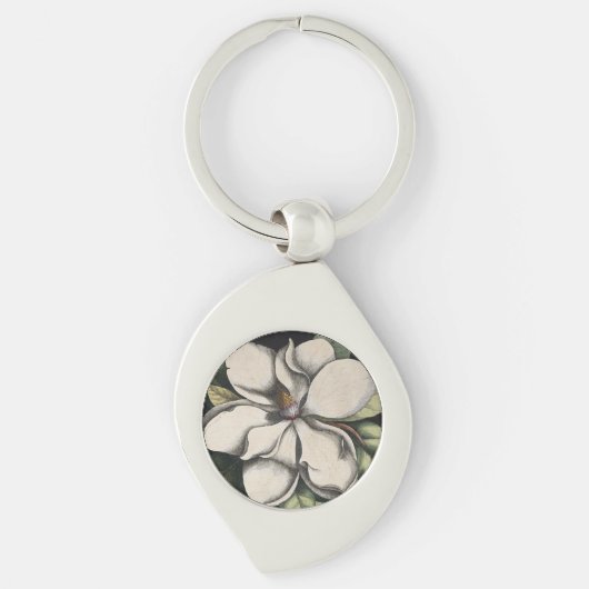 Antieke Magnolia Sleutelhanger (Voorkant)