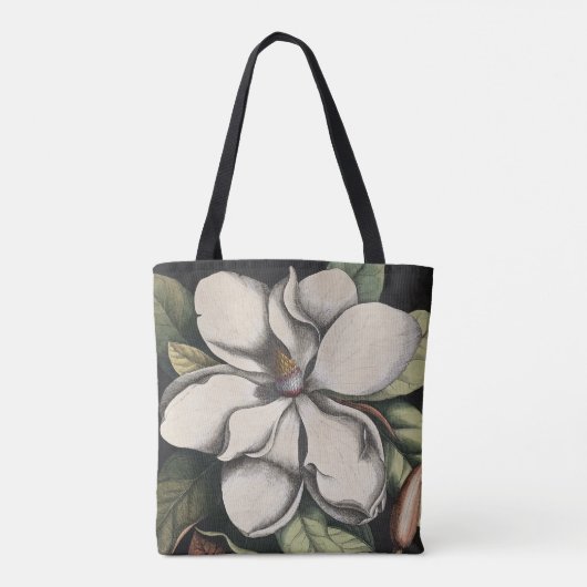 Antieke Magnolia Tote Bag (Achterkant)