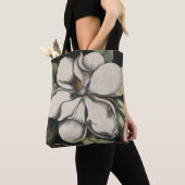 Antieke Magnolia Tote Bag (Dichtbij)