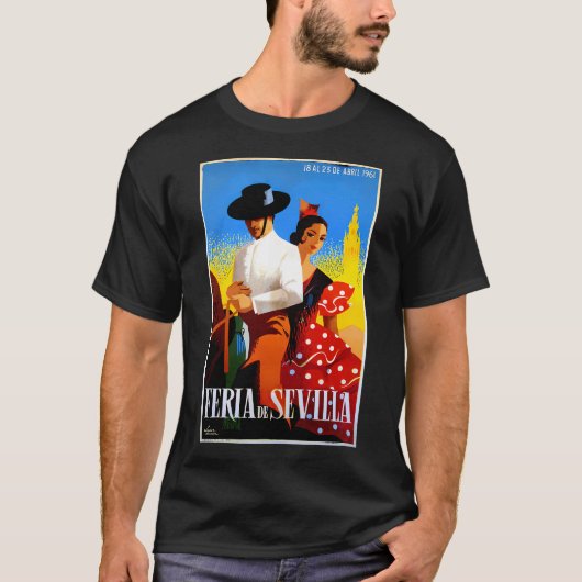 Antieke Malaga Fair T-shirt (Voorkant)