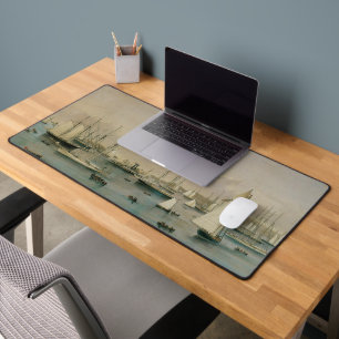 Antieke maritieme afbeelding Jacht Squadron in New Bureaumat