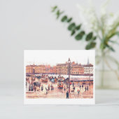Antieke Markt, Nottingham, Briefkaart (Staand voorkant)