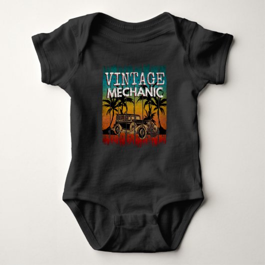 ANTIEKE MECHANICIEN ROMPER (Voorkant)