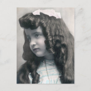 Antieke meisjes antieke foto ansichtkaart VanMijnB Briefkaart