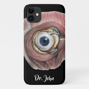 Antieke menselijke anatomie, Oogbol met spieren Case-Mate iPhone Case