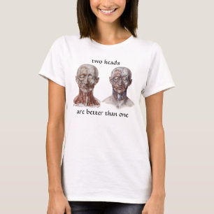 Antieke Menselijke Anatomie Wetenschap, Hoofd Keel T-shirt