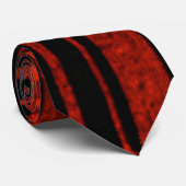Antieke Menzies Jacht-Tartan Schotse Ruit Patroon Stropdas (Opgerold)