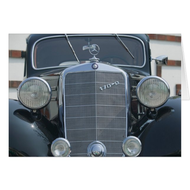 antieke mercedes 2 (Voorkant Horizontaal)