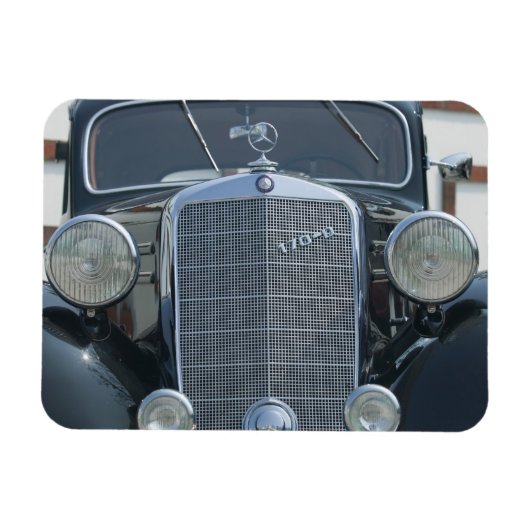 antieke mercedes 2 magneet (Horizontaal)