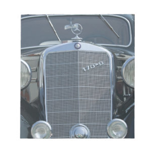 antieke mercedes 2 notitieblok