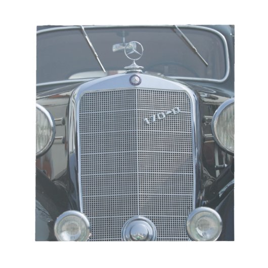 antieke mercedes 2 notitieblok (Voorkant)