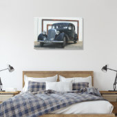 antieke mercedes 3 canvas afdruk (Insitu (Slaapkamer))