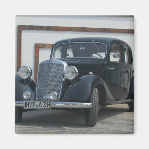 antieke mercedes 3 magneet