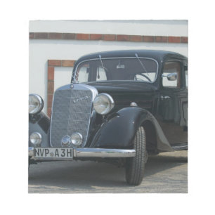antieke mercedes 3 notitieblok