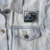 antieke mercedes 3 vierkante button 5,1 cm (In situ)