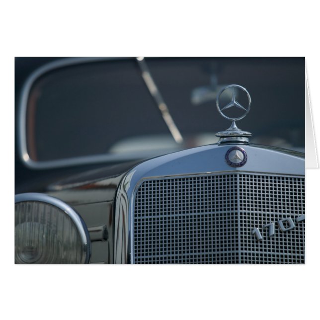 antieke Mercedes 4 (Voorkant Horizontaal)